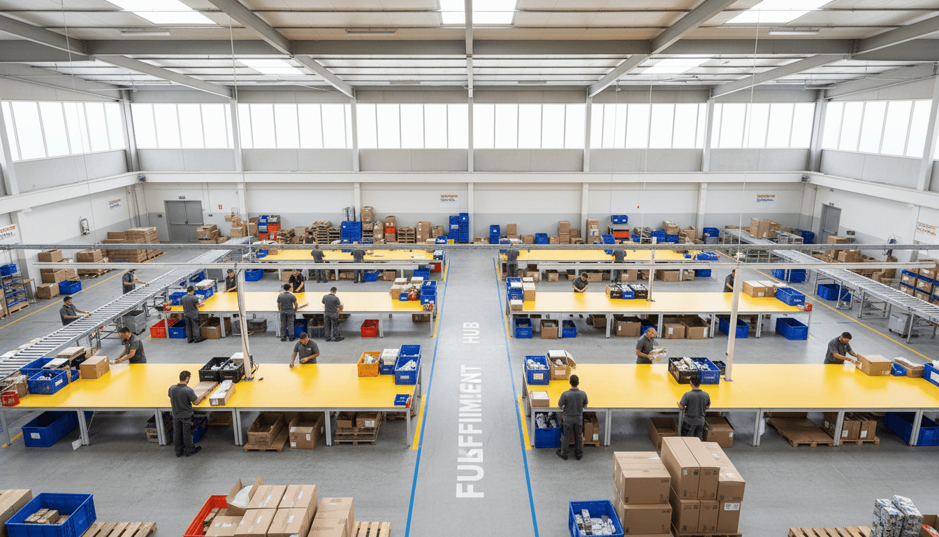 Order pick and pack operations