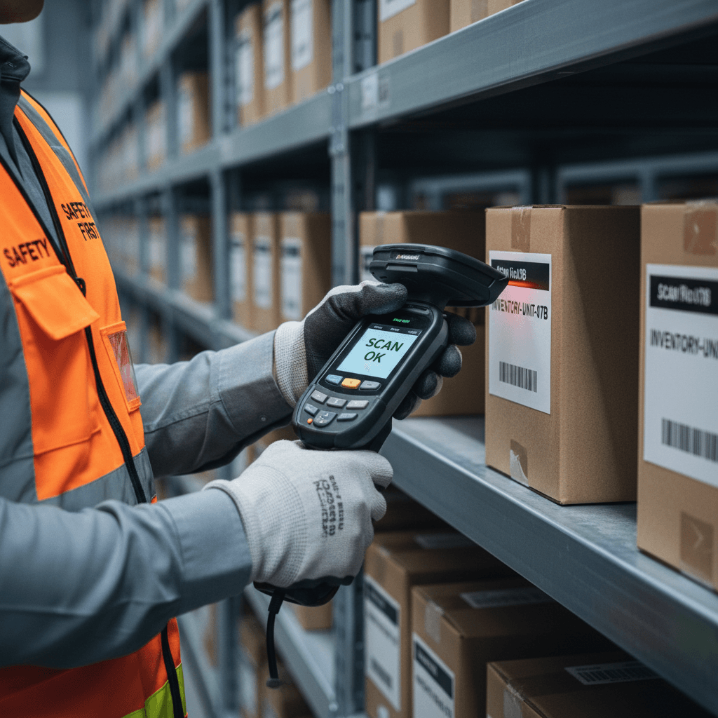 Inventory receiving and organization